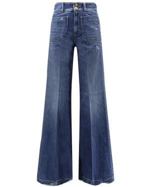 The Seafarer Wide Jeans - Blue