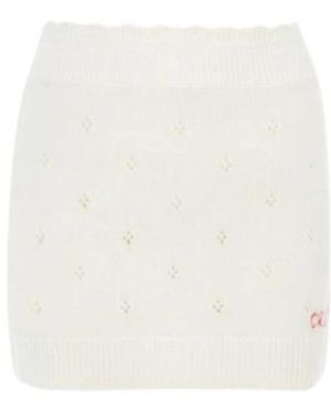 Chloé Short Skirts - Blanco