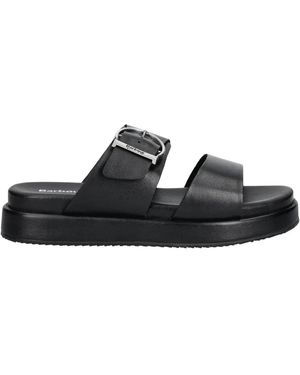 Barbour Schoenen ,Zwart ,Leer Adele Slides