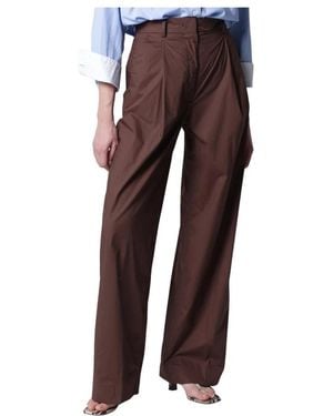 Thelatest Axel Pants - Braun
