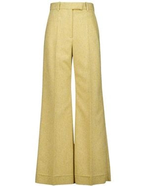 Valentino Garavani Wide Trousers - Yellow