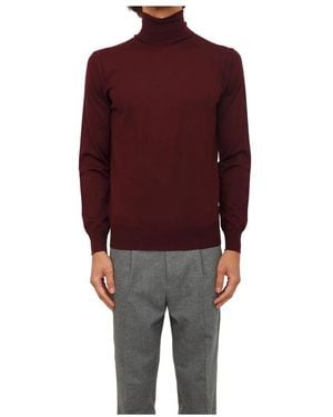 Paolo Pecora Turtlenecks - Red