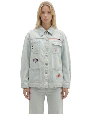 Berenice Denim Jackets - Gris