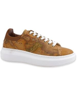 Alviero Martini 1A Classe Trainers - Brown