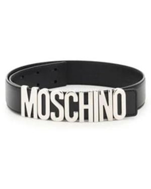 Moschino Belts - Metallic