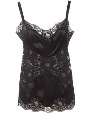 Dolce & Gabbana Sleeveless Tops - Black