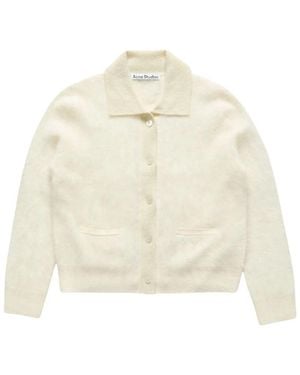 Acne Studios Kaschmir Cardigan - Natur