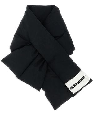 Jil Sander Warme Winter Sjaal - Zwart