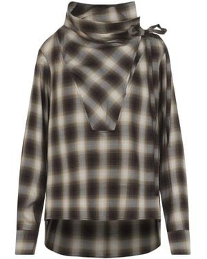 Co. Blouses - Grey