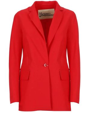 Herno Blazers - Rosso