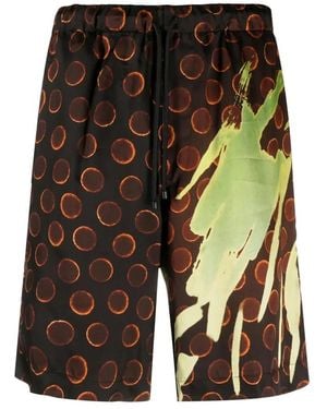 Dries Van Noten Korte Broeken ,Veelkleurig ,Casual Shorts - Meerkleurig