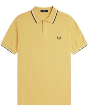 Fred Perry Polo Shirts - Yellow