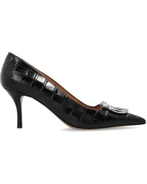 Ferragamo Schoenen ,Zwart ,Leer Lara Schoenen Met Hak