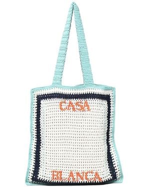CASABLANCA Tote Bags - Blue