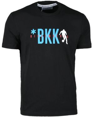 Bikkembergs Baumwoll elasthan t-shirt - Schwarz