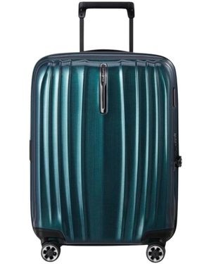 Samsonite Koffers ,Groen ,Leer Nexis Spinner 55/20 Exp - Blauw