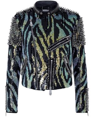 Philipp Plein Perfecto Jacket - Schwarz