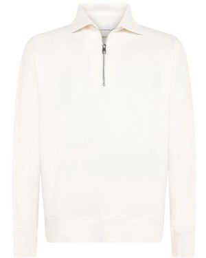 Baldessarini Payo Zip Polo-Shirt - Weiß