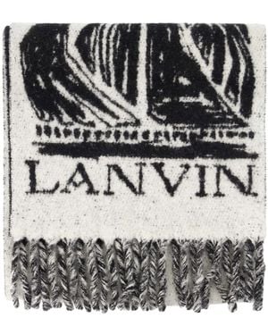 Lanvin Winter Scarves - Negro