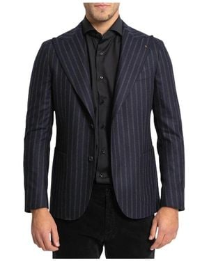 Corneliani Jassen ,Blauw ,Blazers - Zwart