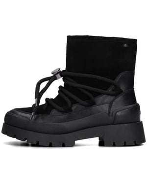 Mexx Lace-Up Boots - Negro