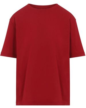 KHAITE T-Shirts - Red