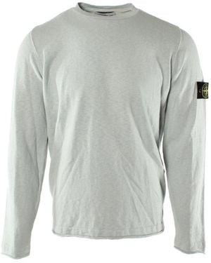 Stone Island Long Sleeve Tops - Gris