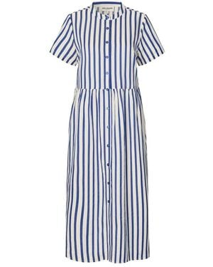 Lolly's Laundry Shirt Dresses - Blue