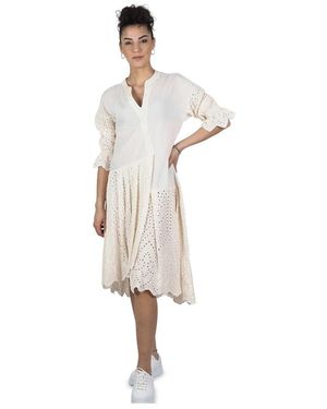 ALESSIA SANTI Midi Dresses - Blanco