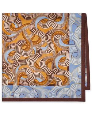Maliparmi Silky Scarves - Metallic