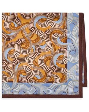 Maliparmi Silky Scarves - Metallic