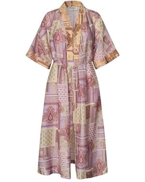 Lolly's Laundry Wrap Dresses - Rose