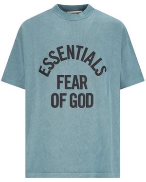 Fear Of God T-Shirts - Blue