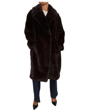 Guess Faux Fur & Shearling Jackets - Negro