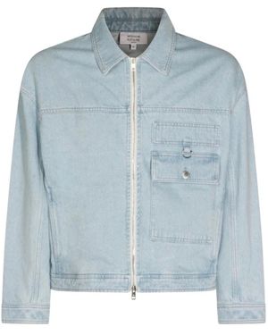 Maison Kitsuné Cotton Denim Jacket - Blue