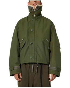 KENZO Winter Jackets - Verde