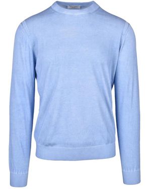 Kangra Round-Neck Knitwear - Blue