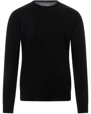 Kiton Round-Neck Knitwear - Black
