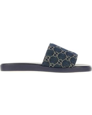 Gucci Slide Sandal - Blauw