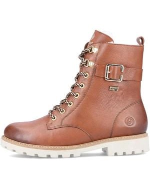 Remonte Schnürstiefelette D8475 - Braun
