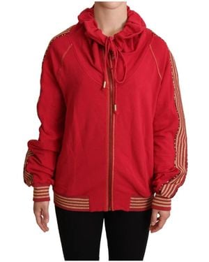 John Galliano Zip-Throughs - Red