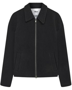 Won Hundred Light Jackets - Nero