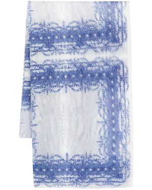 Philosophy Di Lorenzo Serafini Scarves - Blue