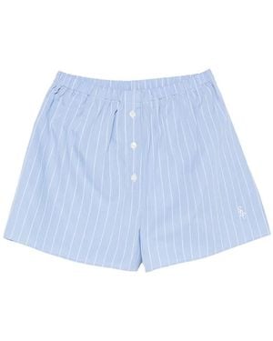 Sporty & Rich Korte Broeken ,Blauw ,Short