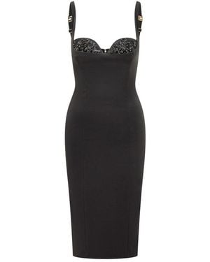 Elisabetta Franchi Midi Dresses - Nero
