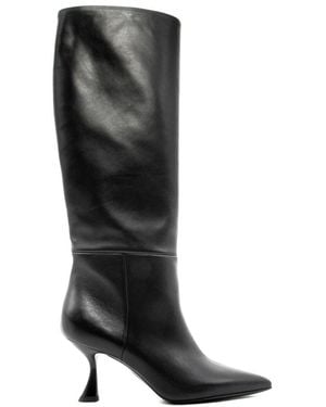 Sergio Levantesi Heeled Boots - Schwarz