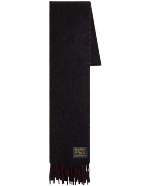 Woolrich Accessoires ,Zwart ,Wol Sjaal
