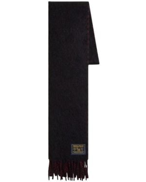Woolrich Accessoires ,Zwart ,Wol Sjaal
