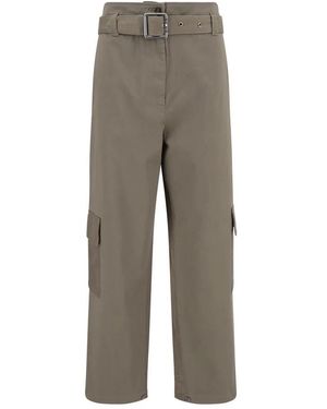Pinko Straight Trousers - Grigio