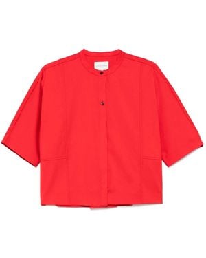 Loulou de Saison Overhemden ,Rood ,Wol Aylin Shirt